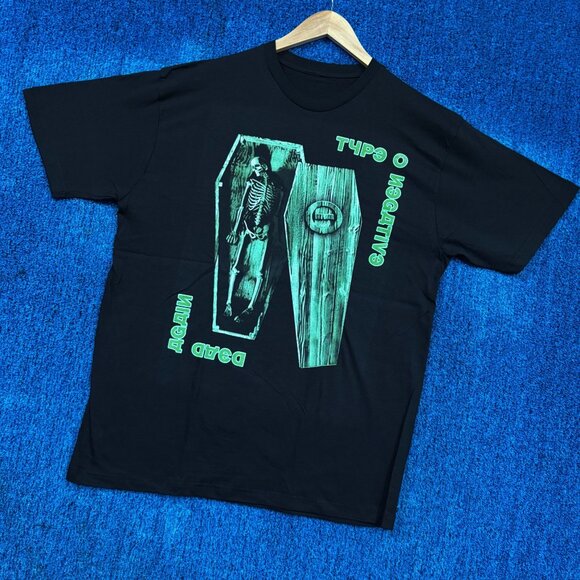Type O Negative Dead Again Album Coffin Art Metal Band Tee L - Picture 3 of 4